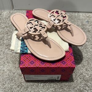 Tory Burch Pink Miller Sandals